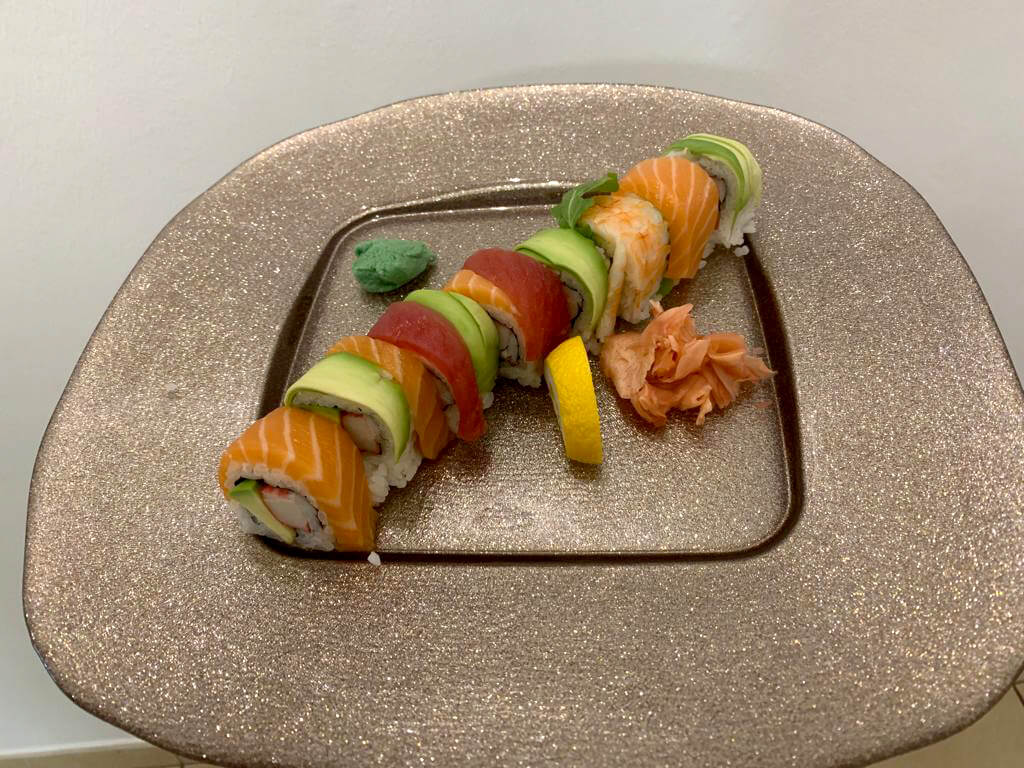 Rainbow roll